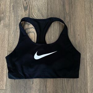 Nike Women's Black and White Sports Bra